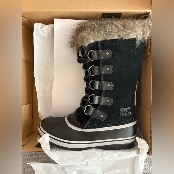 Sorel Joan of Arctic Waterproof Winter Boots Faux Fur Cuff Size U.S. 8.5 - Picture 4 of 14